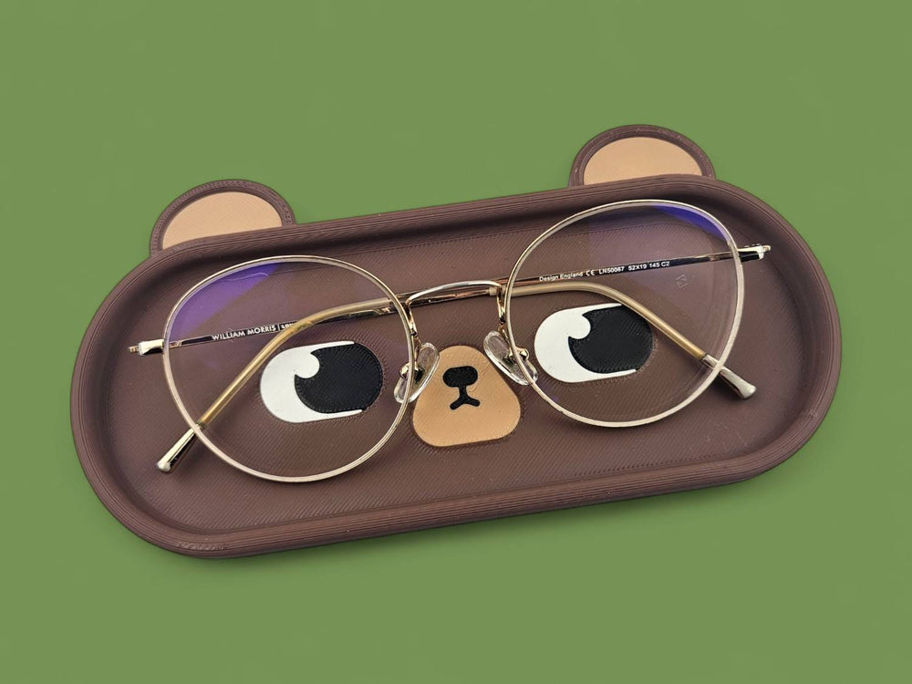 Bear Spectacle Stand – Cute Glasses Holder & Accessory Tray
