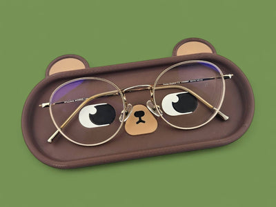 Bear Spectacle Stand – Cute Glasses Holder & Accessory Tray