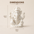 Lord Ganesha Idol | 3D Printed Ganpati Murti for Home & Mandir