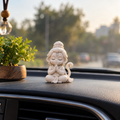 Cute Lord Hanuman Idol | 3D Printed Miniature for Home, Pooja & Car Dashboard