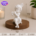 Little Krishna Playing Flute Wall Décor | 3D Printed Wall Hanging