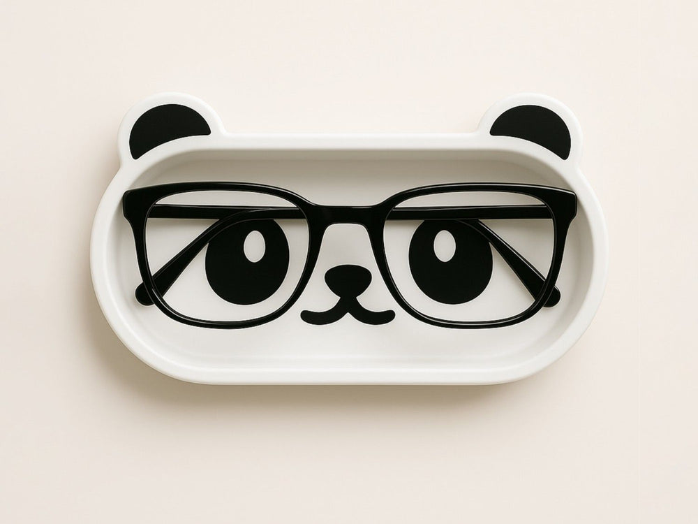 Panda Spectacle Stand – Cute Eyeglass Holder & Desk Organizer