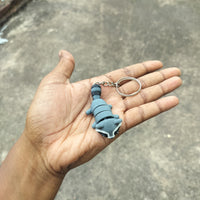 Flexi Raccoon Keychain & Magnet – Cute Articulated Animal Charm