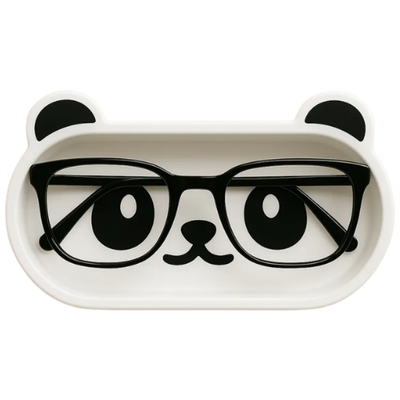 Panda Spectacle Stand – Cute Eyeglass Holder & Desk Organizer