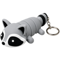 Flexi Raccoon Keychain & Magnet – Cute Articulated Animal Charm