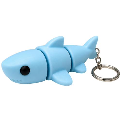 Mini Shark Flexi Toy – Pack of 5 Cute Articulated Sea Buddies